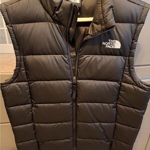 The North Face Black Puffer Vest